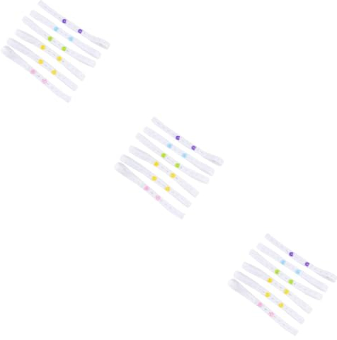 BESTonZON 60 Stk Windelstreifen Gürtel Windelverschluss Verstellbarer Windelverschluss Windelband für Kleinkinder Befestigungsgurt für Sicherheitswindeln neugeboren Windelknopf Bänder
