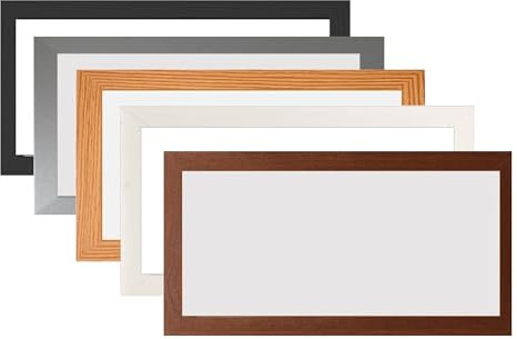 30x10 Inch Panoramic Frame With Safe Perspex Front - Wall-Mounting Photo-Style Poster, Black Finish