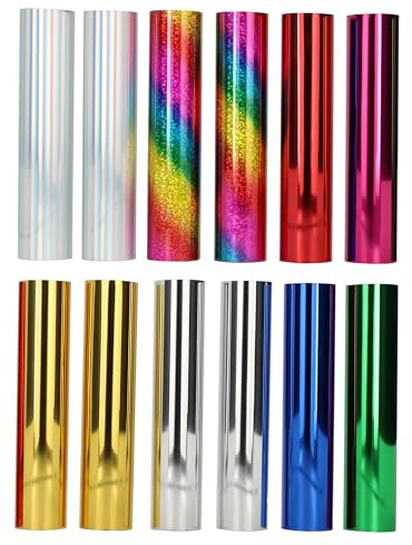 Crafts&Co® Hot Foil Applicator 12-pack | värmefolie | flerfärgad