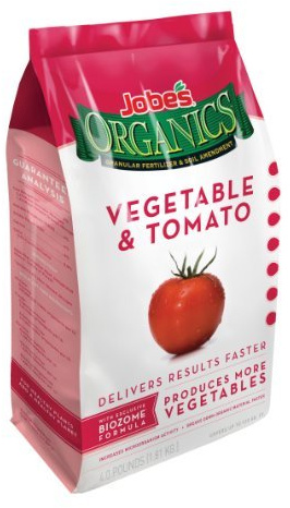 JOBE'S ORGANICS VEGETABLE & TOMATO FERTILIZER