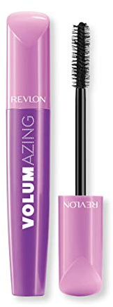 Revlon Volumazing Mascara Übergroße Bürste für dicke, flauschige, aufgefächerte Augenwimpern, langanhaltend, schwarzstes Schwarz (901), 8,5 g