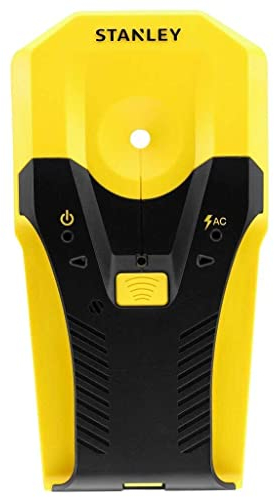Stanley STHT77588-0 Detector de estructuras, cables con corrientes y metal, Color Negro