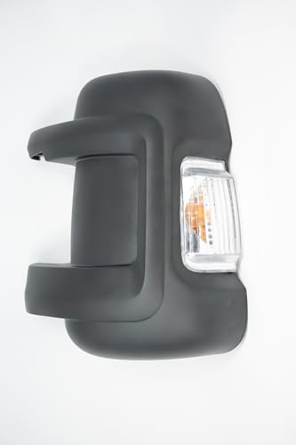 Coque de rétroviseur et clignotant extérieur gauche | Installation facile & qualité OEM | Compatible avec Peugeot Boxer, Citroën Jumper, Fiat Ducato | FINAO AUTOPARTS