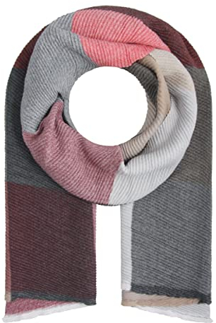 Majea Damenschal Winterschal Strickschal Damen Schal (880040) (rot 5), Einheitsgröße