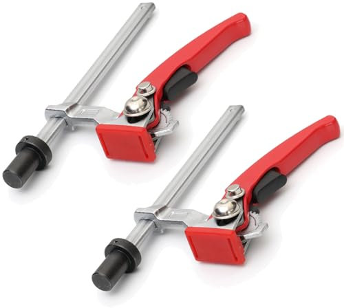 2 Stück Niederhalter 20mm, Spannelement für Multifunktionstische, Schnellspannpresse, TOOSOAR Tischpressenhalterung für die Holzbearbeitung