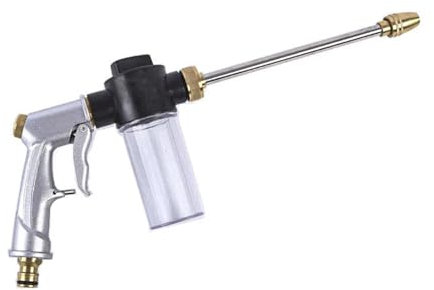 Pistolet à eau haute pression, buse réglable en métal, arrosage de jardinage, tuyau de lavage de voiture, pistolet à eau, pulvérisateur en laiton (Color : Water gun 3)