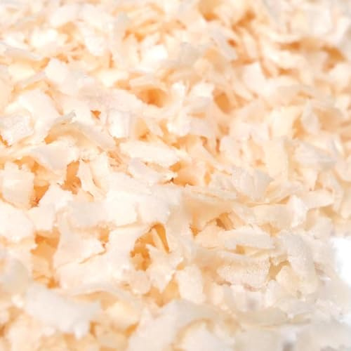 Streuselheld Schnippel Ecru 30g Esspapier-Flocken Streusel zum Dekorieren und Verzieren von Gebäck aller Art wie Torten Kuchen Keksen Zuckerstreusel