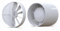 ASOFTY Kanal Rohrventilator 100mm, Inline Abluftventilator mit Rückstauklappe und 40cm Kabel, 43dB Leise Rauchabzug Rohrlüfter, Rauchabzug Kanalventilator für Küche, Bad, WC, Gewächshaus, Garage