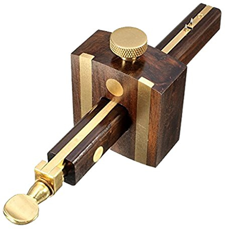 Yundxi Profi Streichmaß Falzmaß Anreißwerkzeug Zum parallelen Anreißen Präzisions Holzareitungswerkzeug Tischlerwerkzeug