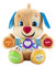 Fisher-Price Lernspaß-Hündchen mit drei Stufen | sprechendes Kuscheltier mit Musik als Kinderspielzeug und Baby Spielzeug | Interaktiver Teddybär, Version: Polnisch, FPM71