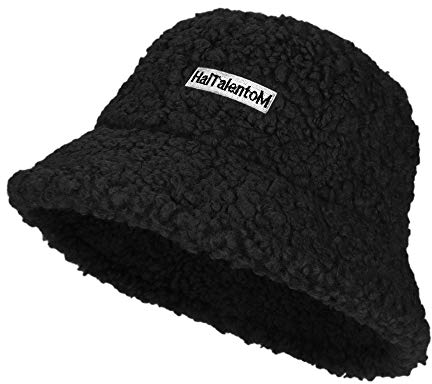 Fischerhut Wolle Wintermütze Damen Winter Filzmütze Warm Wollmütze Weich Winterhut Filz Damenmütze Klassisch Wollhut Faltbar Damenhut Einheitsgröße Schlapphut Elegant Glockenhut für Reisen Wandern