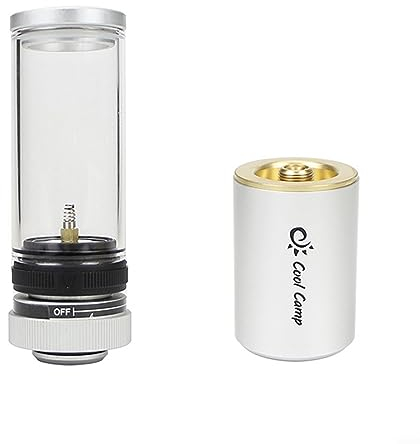 CNANRNANC Camping Kerzenlicht mit Kanister Kit Gaslaterne Outdoor Gasbrenner Zeltlampe für Camping und Wandern Einstellbares Licht und Gasfluss