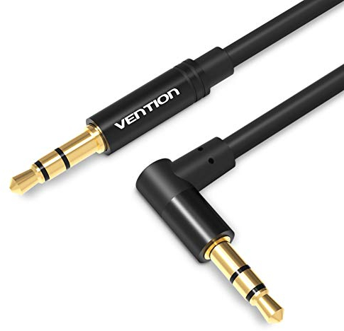 VENTION BAKBF-T Câble Jack 3,5mm 3pin prise angulaire,Jack 3,5mm 3pin prise