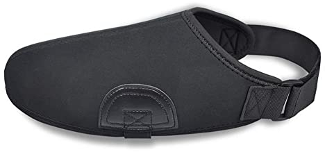 iSpchen Motorrad Schaltpad Schutz Motorrad Schuhe Stiefel Schaltschutz Motorrad Gangschaltung Schuhschutz Schalthebel Schuhabdeckung Schutzausrüstung für Quad,ATV Motorrad Zubehör,Schwarz