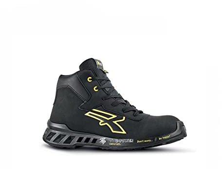 Scarpe Antinfortunistiche da Lavoro, Scarpa Alta, Modello Nelson s ESD S3S Ci FO SR, con Puntale Alluminio - Antiperforazione Tessile No Metal