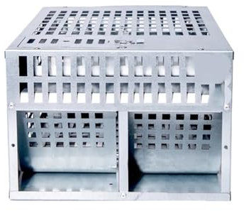 Trampa para Ratones doméstica automática Jaula de Trampa for Ratones Reutilizable de Doble Puerta