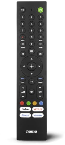 Universal-Fernbedienung für Sony TVs, IR, lernfähig, mit 4 App-Tasten