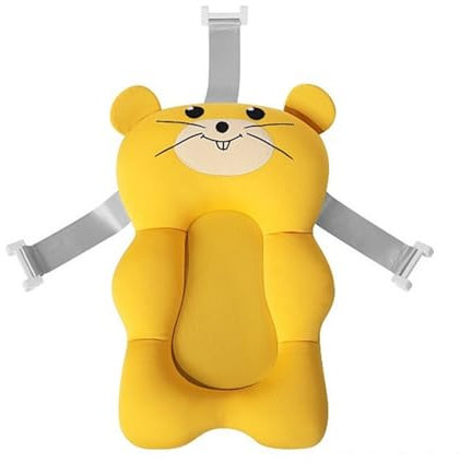 Cojin Bañera Bebe Asiento | Almohadilla De Baño Para Bebé | Almohada Bebe Baño Secado Rapido | Asiento Baño Bebe Recien Nacido | Reductor Bañera Bebe Recien Nacido Con Hebillas 3 Vías