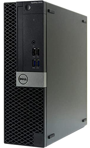 Ordenador de sobremesa Dell Optiplex 5050 SFF, procesador Core i7-6700, memoria RAM 8 GB, disco SSD 240 GB, Win 11 Pro (reacondicionado)