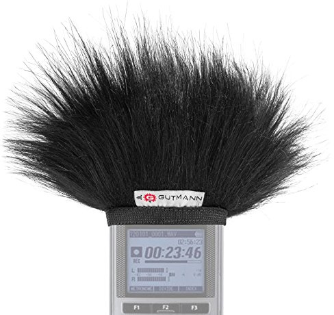 Gutmann Microphone Fur Windscreen Windshield for Olympus DM-720 | Made in Germany