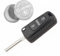 Jongo® Schlüsselgehäuse kompatibel mit Kia Picanto 2011-2013 | 3 Tasten Fernbedienung | CR2032 Batterie inklusive | Autoschlüssel Gehäuse Komplett-Set