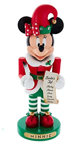Disney Minnie die Elfe Nussknacker, Mehrfarbig, 10-Inch