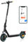 RCB R17 Patinete Eléctrico Adultos, Max.Velocidad 25KM/H, 7.8Ah Batería, App Función,Frenado Mecánico, Absorción de Impactos, Pantalla LED,Soporta 120KG, Patinete Eléctrico con 8.5 Neumáticos Sólidos