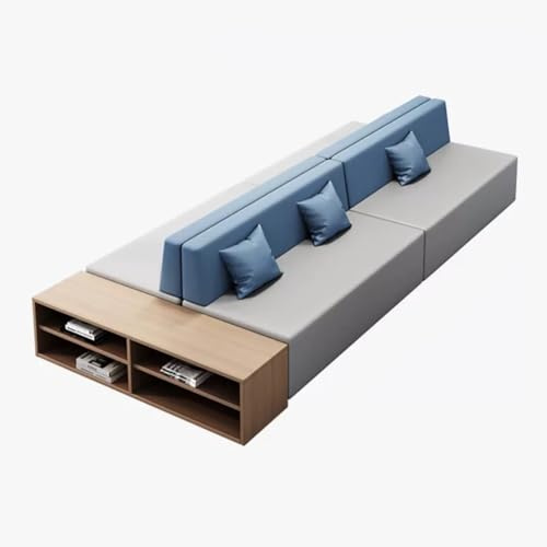 KIBONCY Flexible Modular Sofa Set for Creative Lounge, Abstract Sectional Seating Group, Easy to Arrange for Waiting Zones, Reception, and Artistic Interior Design(E)
