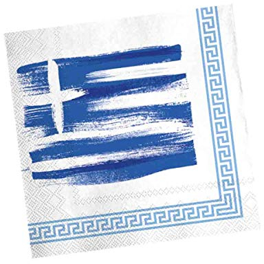 DH-Konzept 20 Servietten * GRIECHENLAND * für Party und Geburtstag Gresse Athen Party Set Napkins Papierservietten