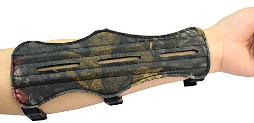 YLA Archery Arm Guards Forearm Safe Shooting Hunting Protecting Gears PU Camouflage