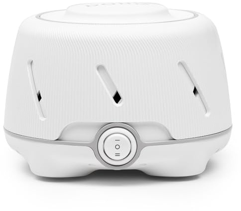 Yogasleep Dohm (White/Gray) The Original White Noise Machine, Relaxing Natural Sound from a Real Fan, Sleep Aid & Noise Cancelling for Adults & Baby, Office Privacy & Meditation, Baby Registry