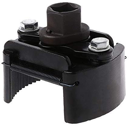 DEDC Ölfilterschlüssel verstellbar Universal Remover Kit Werkzeug für Auto Motorrad (80-105mm)