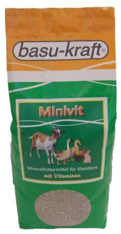 Mineralfutter für Kleintiere mit Vitaminen 2,5 kg - deckt den Bedarf an Mengen- und Spurenelementen sowie Vitaminen