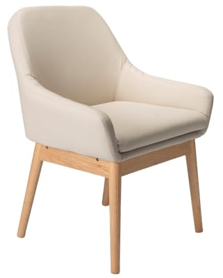 NRS Healthcare Sanctuary Commode Chair – Stylish & Discreet Toileting Aid with Arms, Backrest & Hidden Pan (Cream Upholstery)