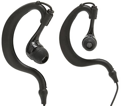 Zunate Auriculares con Cable sobre la Oreja, Auriculares Deportivos Impermeables con Gancho para la Oreja de 3,5mm con Micrófono, Auriculares Deportivos con Cable para Niños Y Mujeres