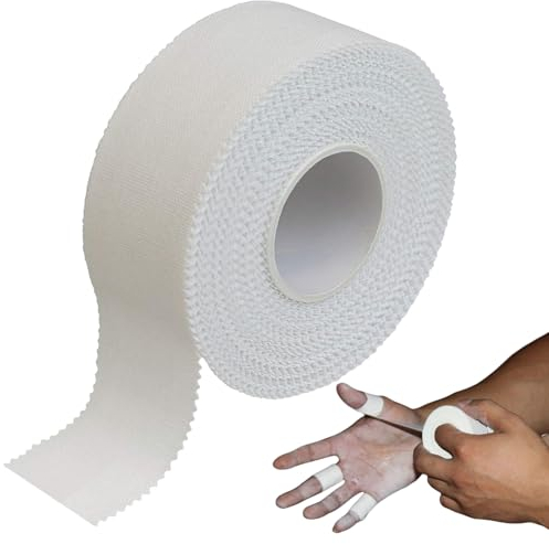 Tape Sportivo con Adesivo,Tape Sportivo,Nastro per Volley, Nastro Dita,Nastro per Allenamento con i Pesi, Pallavolo, Boulder, Basket, Pallamano