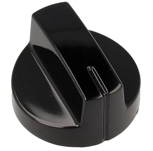 Figevida Kit 4 pezzi Manopola Compatibile per Beko per piano cottura/forno beko/cucina, colore Nero, Diametro 36mm, foro 6mm, altezza 22mm 157925165