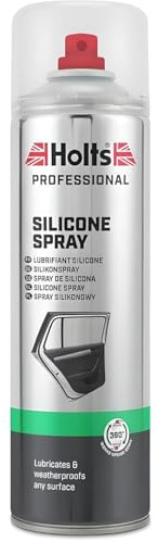 Holts Professional Silicone Spray Lubricant Lubricates and Protects Rubber Seals 500ml