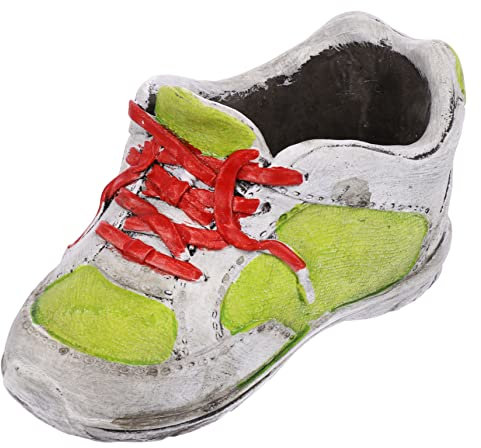 TOYANDONA Imitation Shoe Flowerpot Simulated Succulent Planter Pot Feet for Garden Decor