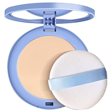 Polvo Compacto Seda Natural de Larga Duración, Maquillaje Impermeable, Corrector Natural, Polvo Fijador de Aceite, Tamaño de Viaje, Productos de Cosmética para Hombres (Talla Única)