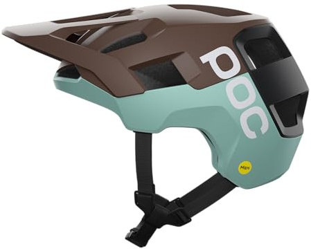 Poc Kortal Race MIPS Helmet Bronzite Brown Matt/Lazurite Blue Matt, 55-58