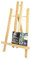 Mont Marte Petit Chevalet de Table en bois de Hêtre - Medium - Chevalet compact - Idéal pour la présentation de toiles et cadres jusqu'à 40 cm