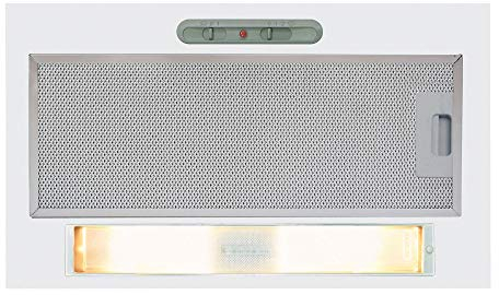 Cata | Campana de Cocina | Modelo G 45 WH | Grupo Filtrante | Ancho de 45 cm |2 Niveles de Extracción | Eficiencia Energética D | Acabado en Blanco