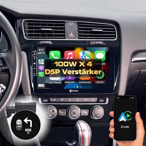 DYNAVIN Android Autoradio Navi für VW Golf 7 Golf VII, 10,1 Zoll OEM Radio mit Wireless Carplay und Android Auto | Head-up Display | Inkl. DAB+: D9-3B Premium Flex