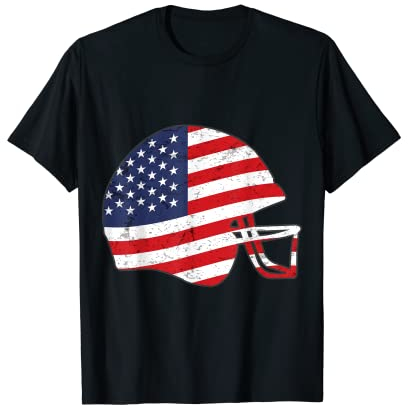 American Football Helm Schützer T-Shirt