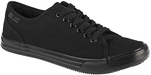 Big Star Damen Plimsolls, Black, 37 EU