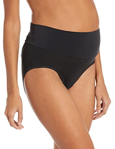 Hanes Women's Maternity Modern Brief, Maternity Modern Brief for Women, 3-Pack (Colors May Vary)