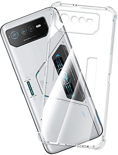 mtb more energy® Coque souple Armor compatible avec Asus ROG Phone 6 Pro, 6D Ultimate - Coins renforcés - Protection de l'appareil photo - 1,5 mm TPU - Coque de protection pour téléphone portable