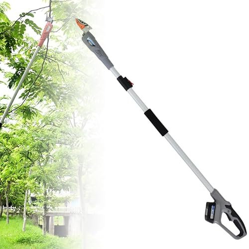 Potatore Telescopico per Alberi, Cesoie da Giardinaggio per Potatura di Frutta, 1.4-2.0m/1.9-3.0m, Potatore Telescopico da Giardinaggio, Raccoglitrice di Frutta con Manico Estensibile in Alluminio