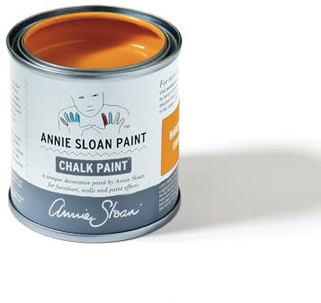 Priory Polishes Annie Sloan Barcelona Orange Chalk Paint (120ml)